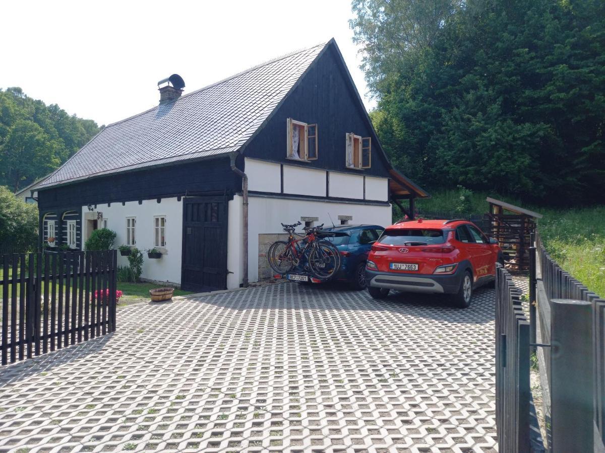 Вилла Medova Chaloupka Jetrichovice Ceske Svycarsko Экстерьер фото
