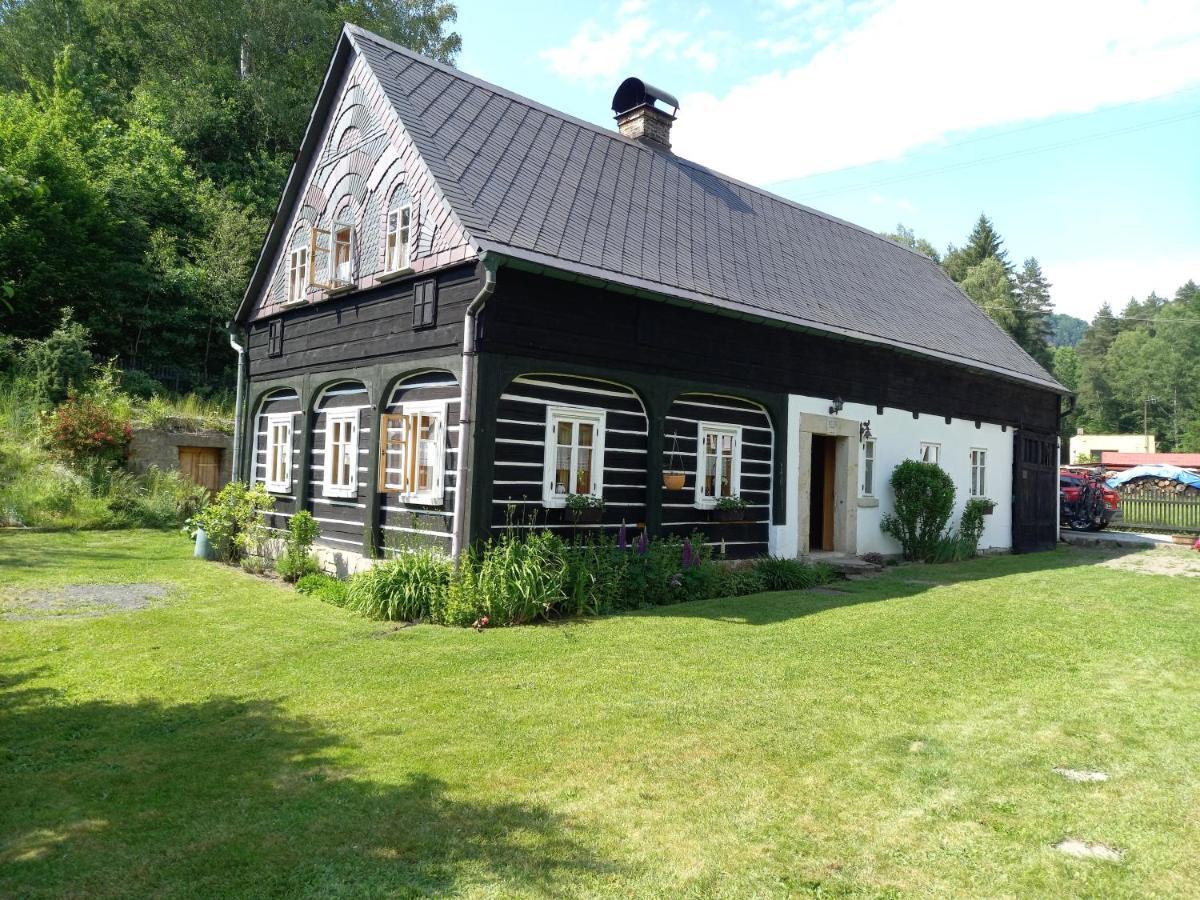 Вилла Medova Chaloupka Jetrichovice Ceske Svycarsko Экстерьер фото